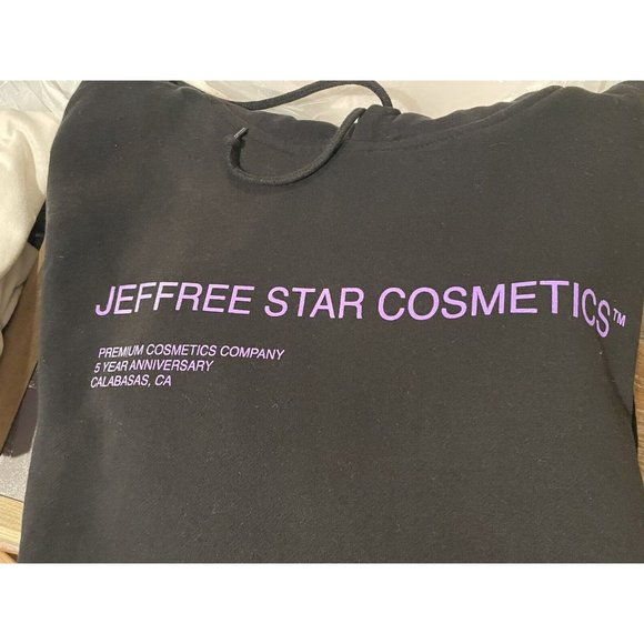 Jeffree Star Cosmetics 5 Year Anniversary Candy Hearts Hoodie Sweatshirt Black L - Picture 5 of 6
